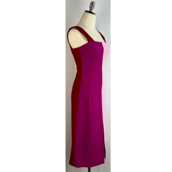 NWT DOLCE & GABBANA Dress Pink Colorblock Sheath Bodycon IT 36 US 0 - Picture 6 of 15